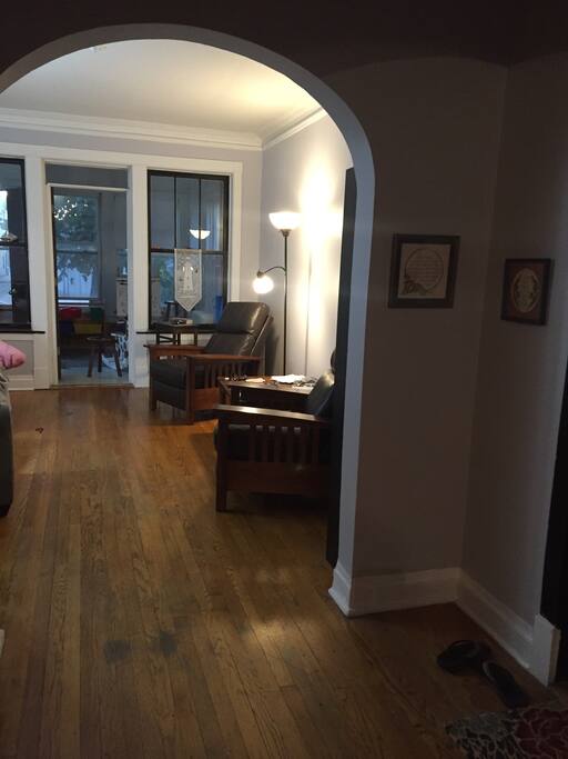 Living Room (view from the dining room)