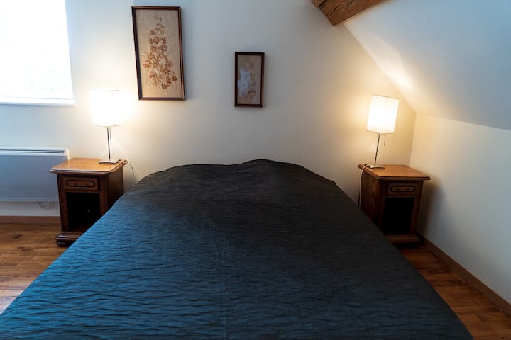 Chumba cha kulala cha kujitegemea, bafu, ghorofa ya 1.