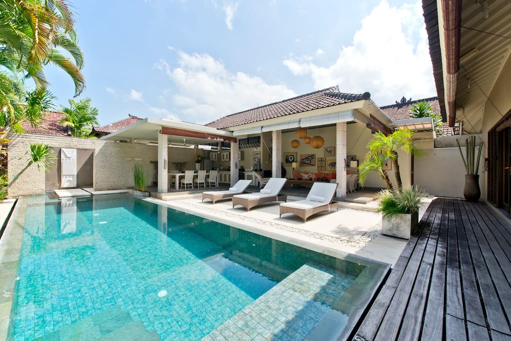 Pool and Villa Overview