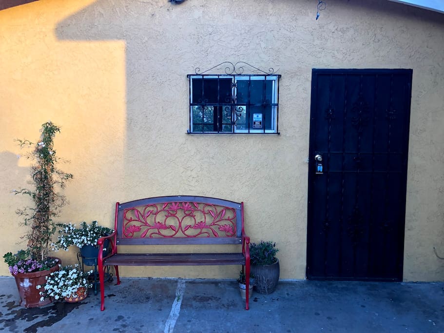 Private front entrance