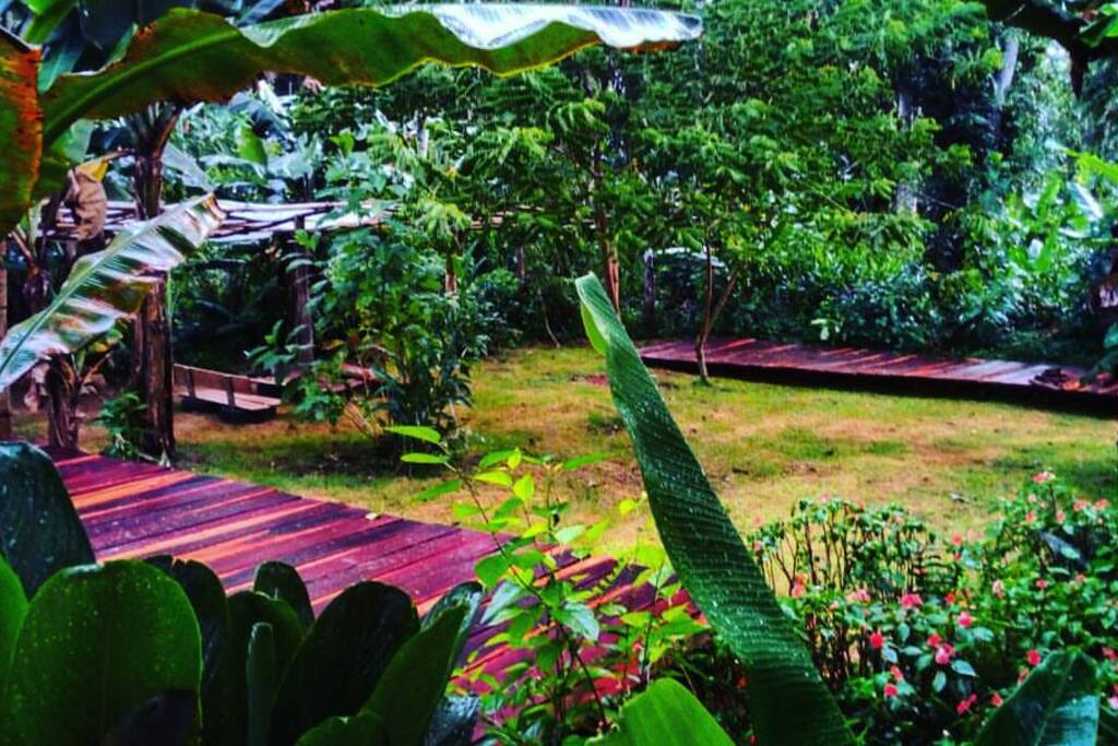 Uma de nossas 8 vilas de acampamento.