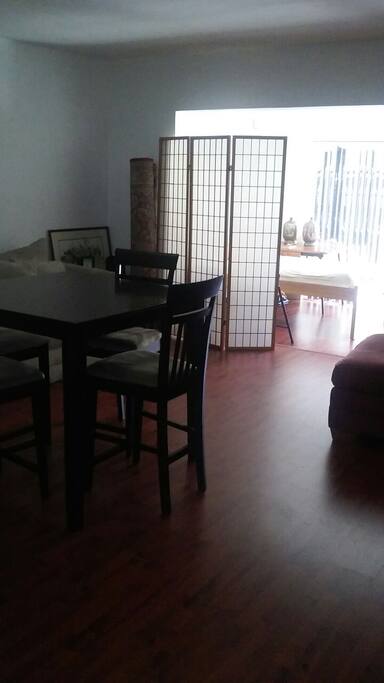 Dinning and living room