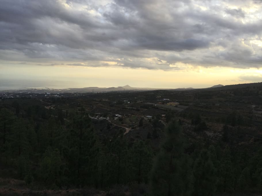 Sunset in Arico Viejo