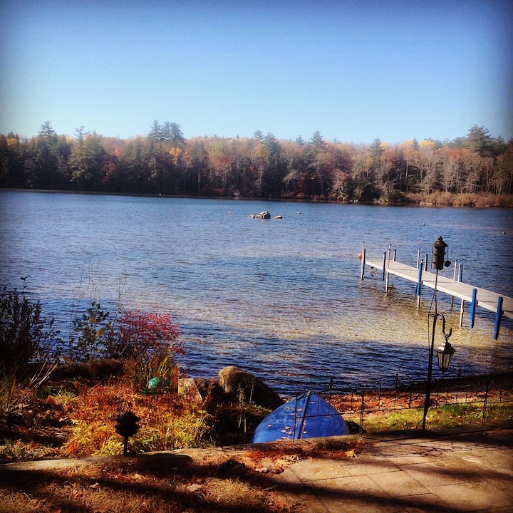 Rustic Lakefront Cottage Chalets for Rent in Moultonborough, New