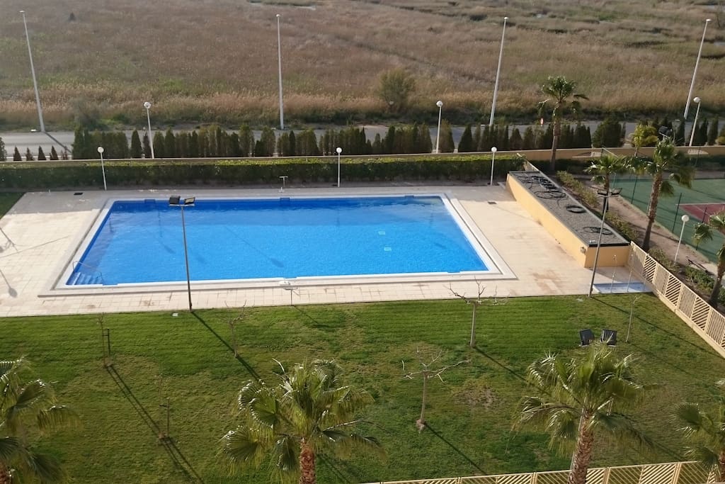 Piscina complejo adultos, también hay para niños