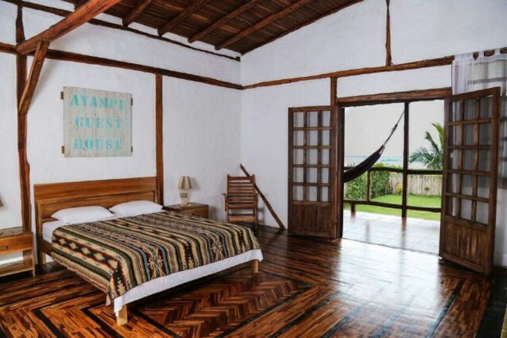Ayampe Guest House Master Suit With Balcony