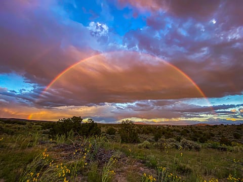 21 Acre Magical Ranch House in Ojo Caliente