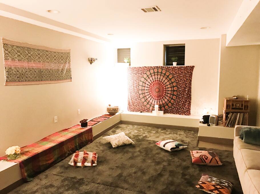 Downstairs community area