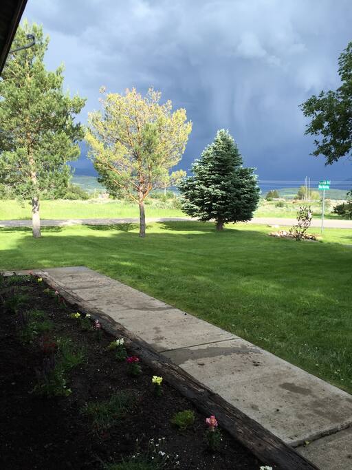 Front Yard from porch