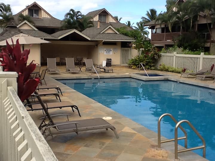 Studio tropical Princeville, Kauai Apartments for Rent in