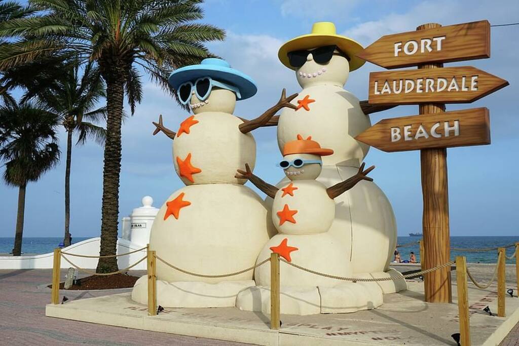 A1A and Las Olas. Only 4.5 miles from the property!