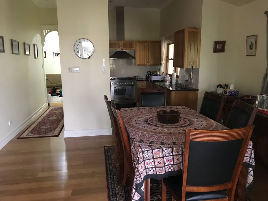 Dining Room and Kitchen