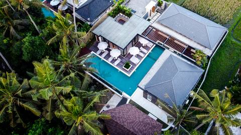Hanuman Teges 5BR Dream Villa w Pool & Jungle View