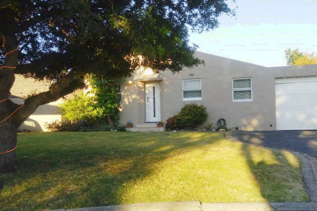 Front of the house
