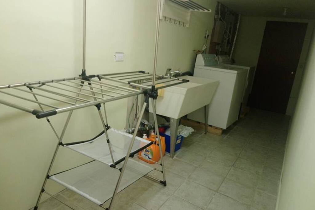 shared laundry room