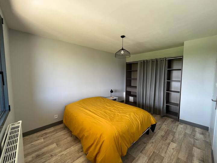 Verlichte 2 personen, aankleden.