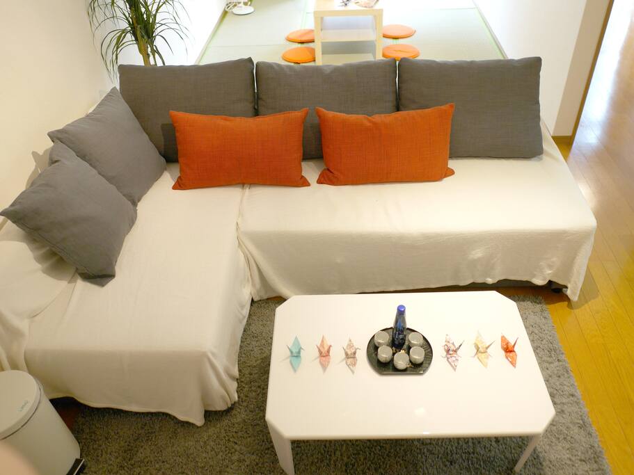 cozy sofa~(it can also be used as a bed)