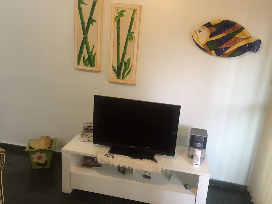 Sala de estar com TV!