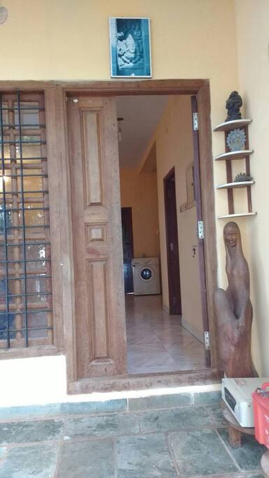 Entrance to the hall