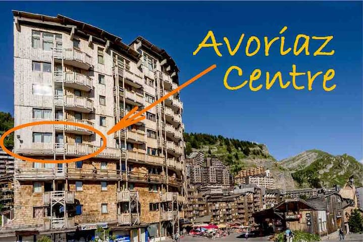 Self-catering apt, Avoriaz centre, family-frienfly