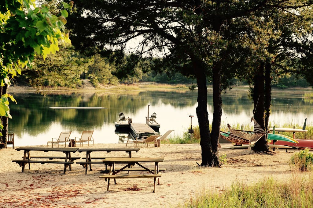 Private lake awaits you