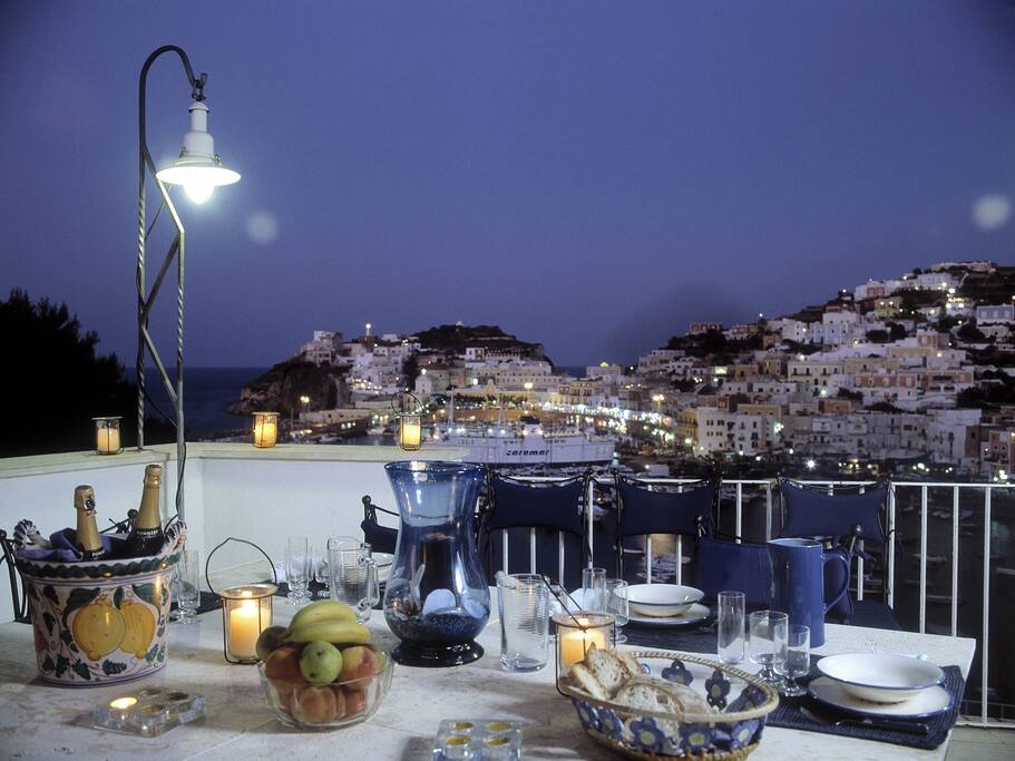 the view from the terrace