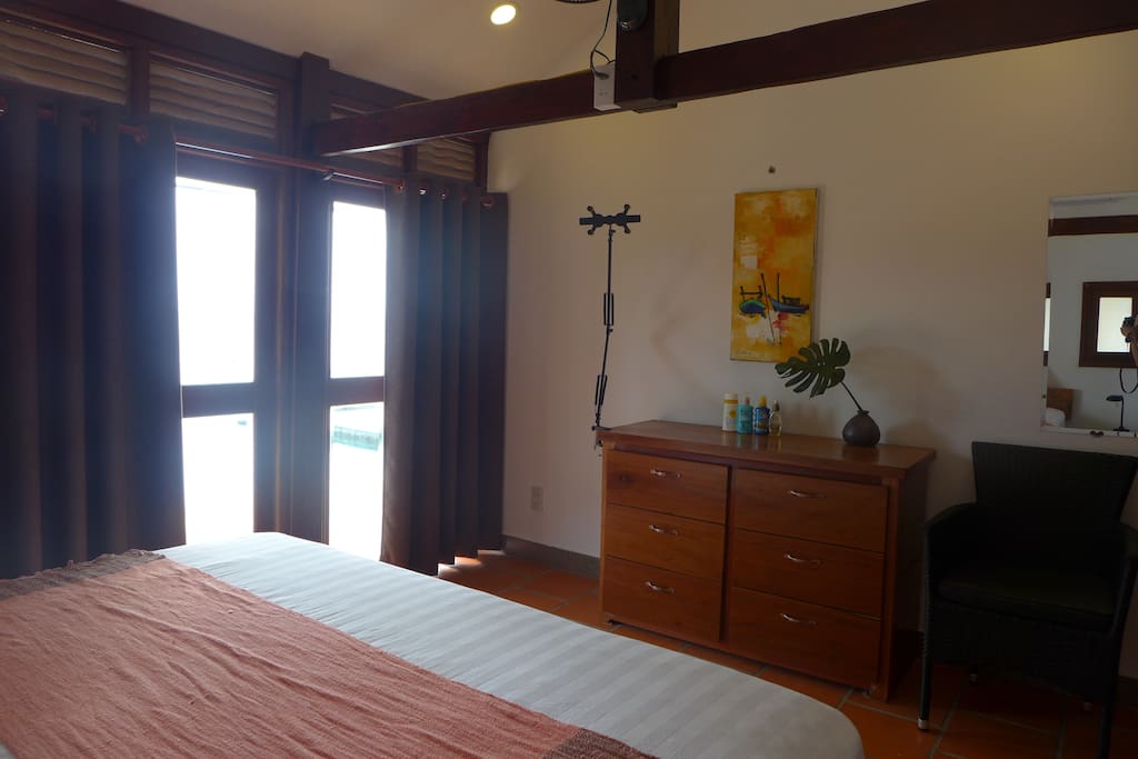 Sea and pool view bedroom 1