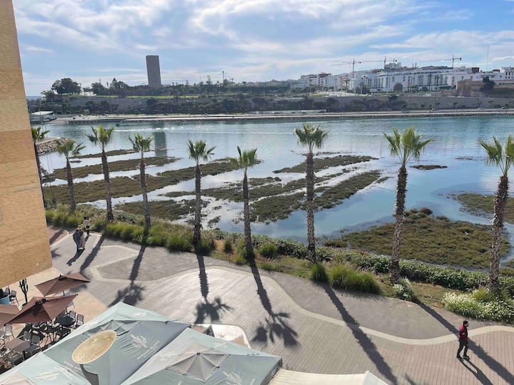 Luxurious Flat River View Apartments for Rent in Salé, RabatSalé