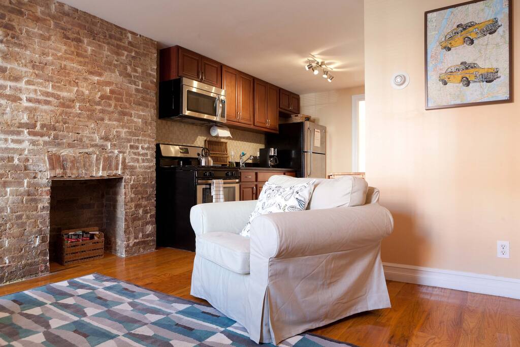 Nicely tucked living space