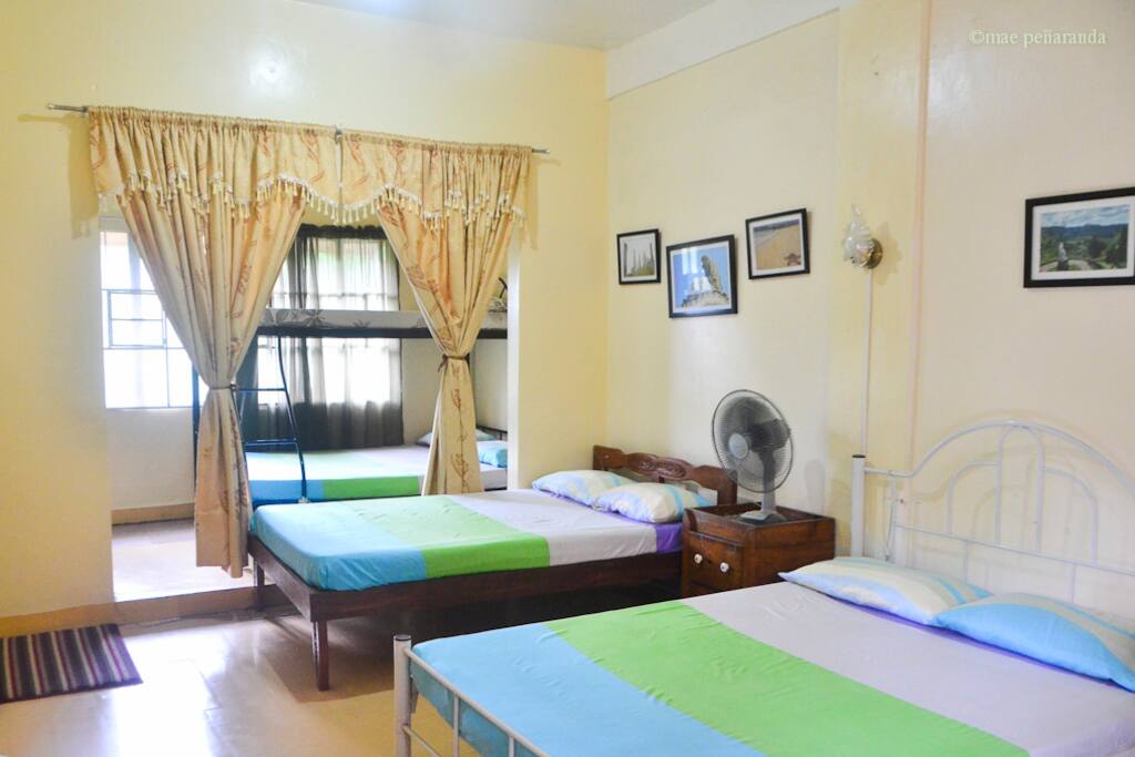 2nd floor Big room (3 queen size bed and 1 bunkbed)