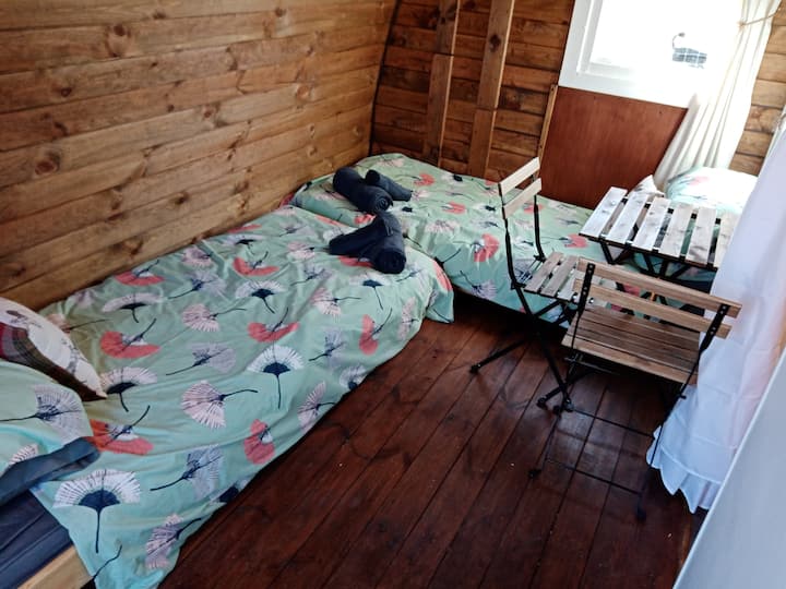 1 or 2 single beds