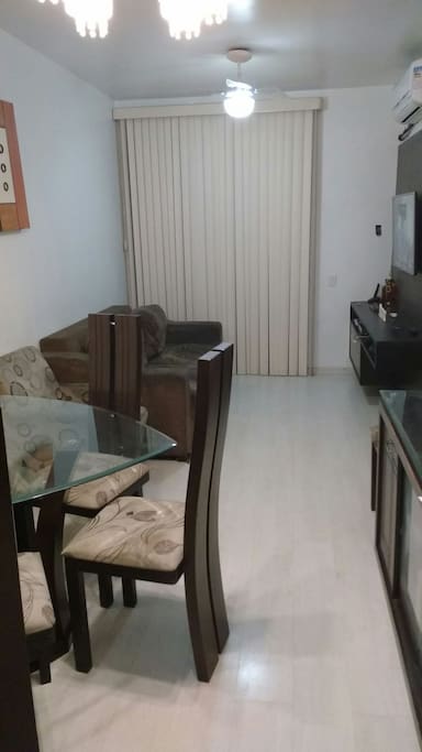 Sala do apartamento