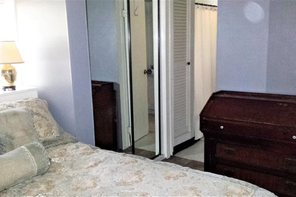 Bedroom with Private Door to Restroom