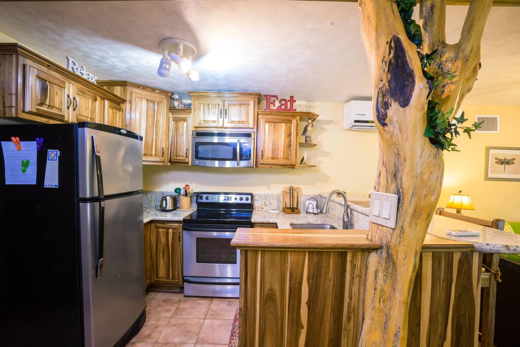 The kitchen