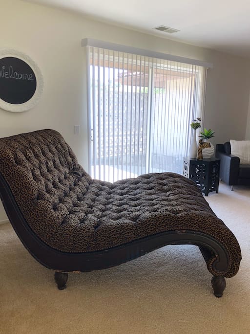 Love Seat in Living Room