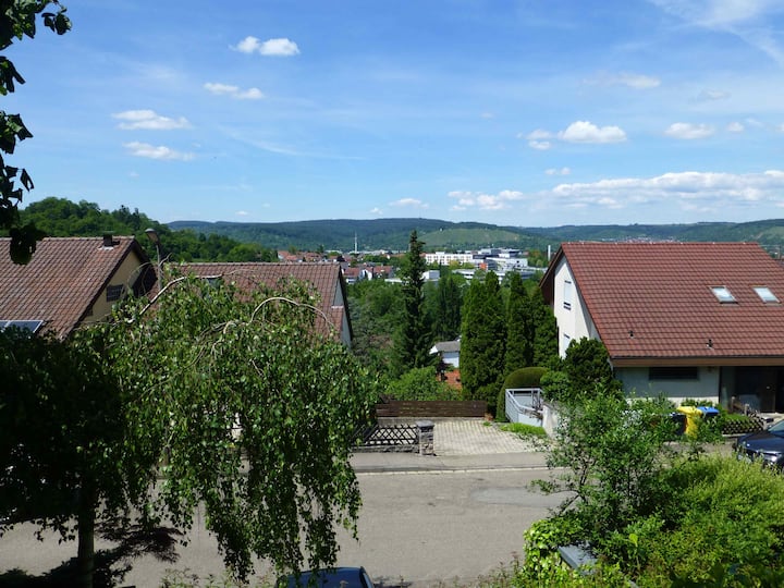 Living with a view of the orchard