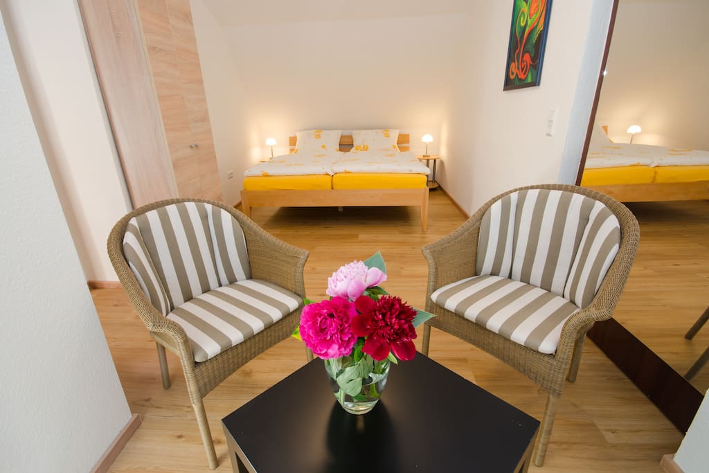 Zimmer B - Doppelbett