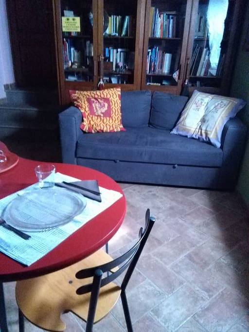 Soggiorno cucina.