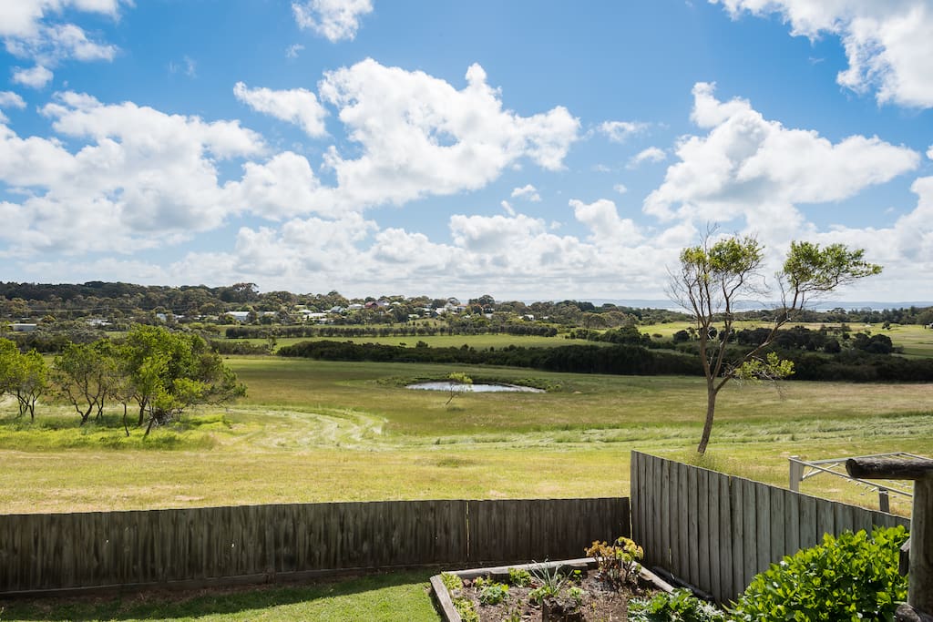 View from the deck