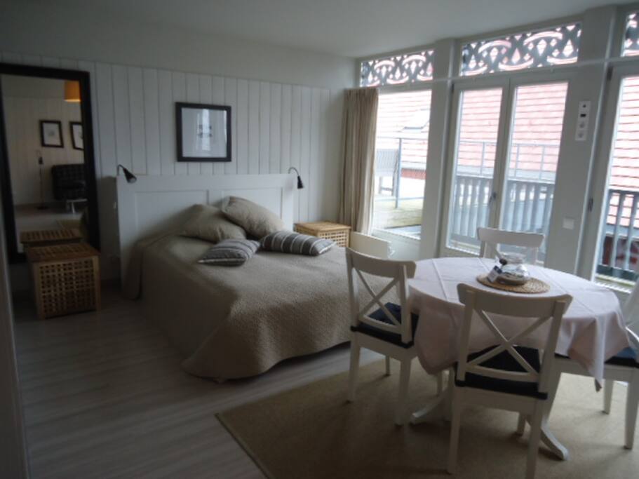 Cozy studio next to the Curonian Lagoon.