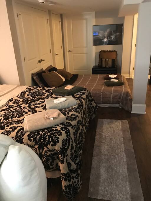Two beds shown