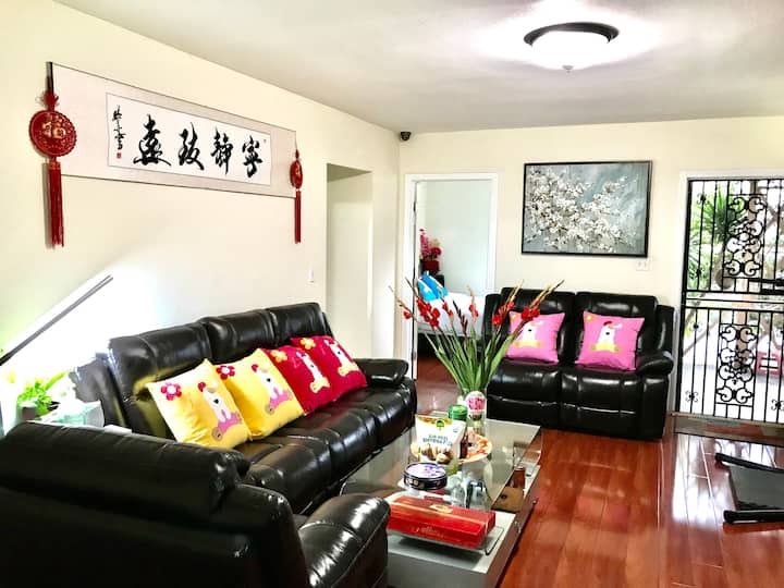 阿罕布拉整洁独立卫生间两套房Two Private Bedrooms With Bathrooms - San Gabriel, CA