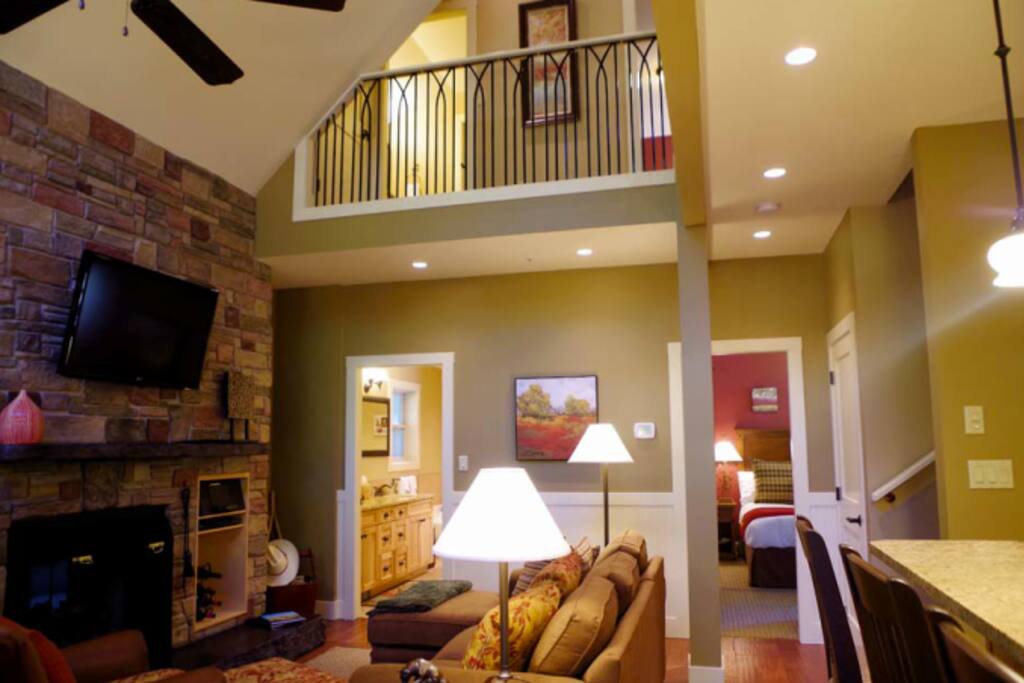 luxury cabin feel