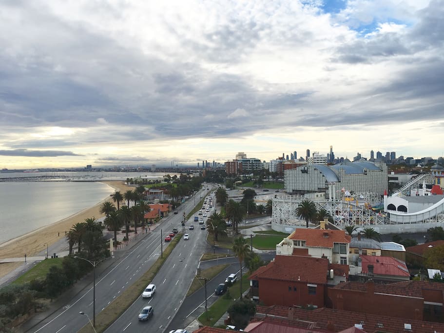Actual view from the lounge room balcony.