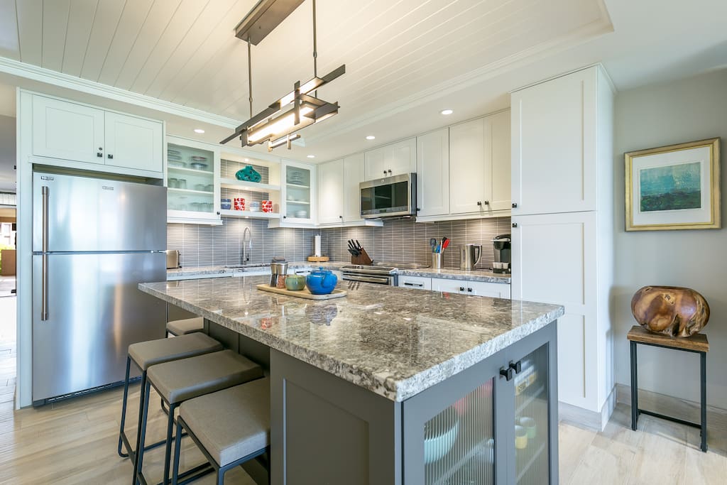 Designer Kitchen That Is Extremely Well Equipped