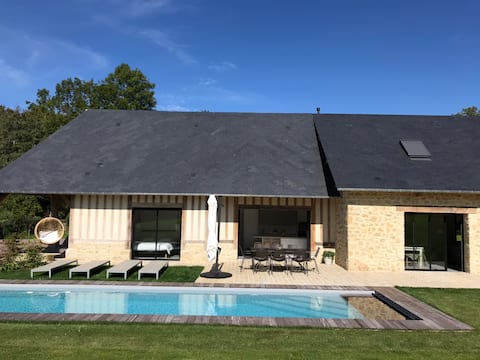 Near Deauville, the Julo house, old building