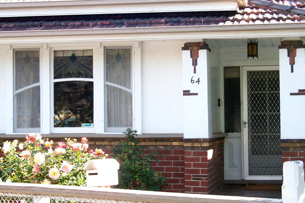 Front of your home for a while.