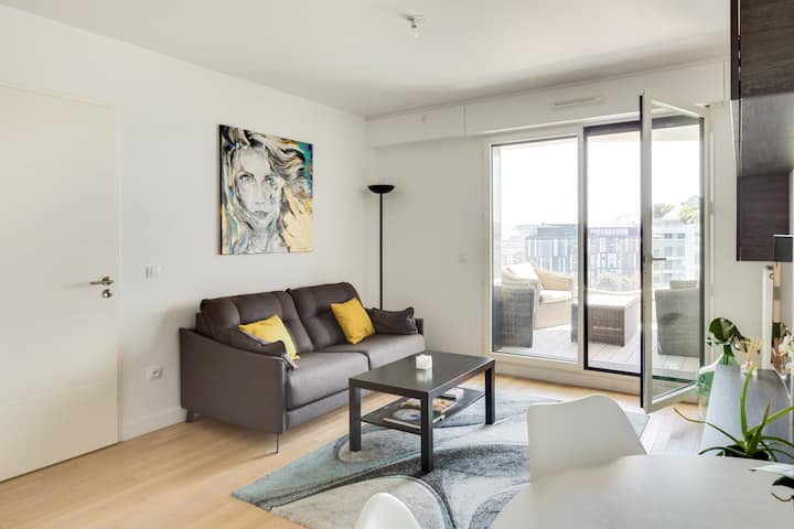 Bel Appartement Avec Terrasse - 4p - Issy-les-Moulineaux