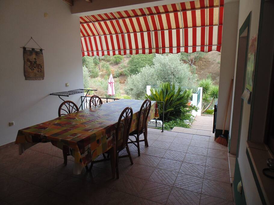 Terraço coberto - Covered terrace