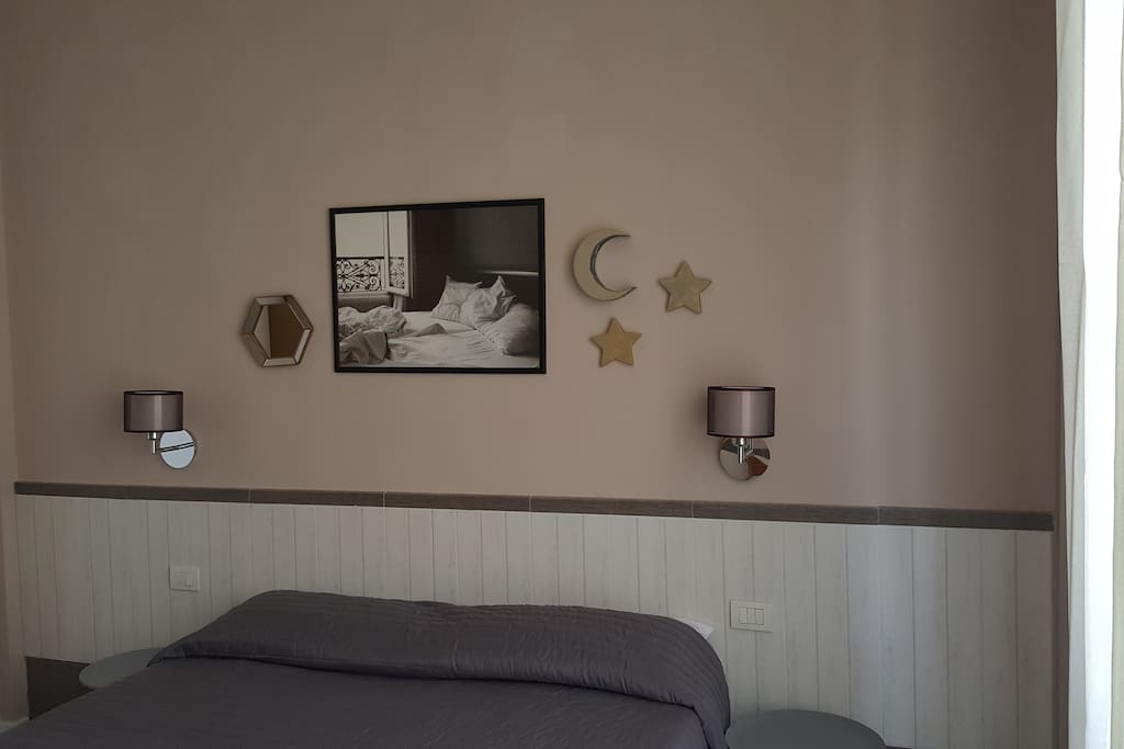 Camera matrimoniale con possibilità di letto aggiunto